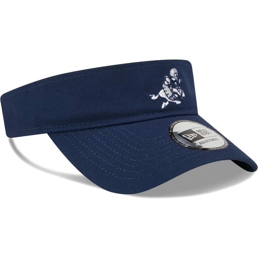Dallas Cowboys New Era Retro Joe‎ Adjustable Visor - Navy